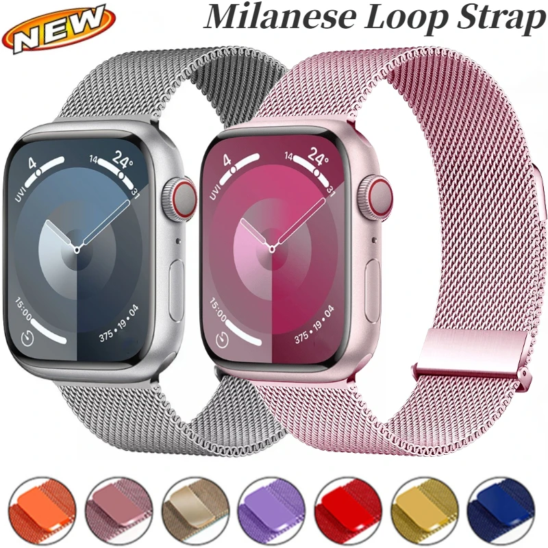 Milanese Loop Magnetic - Ulepszony pasek Milanese Loop do Apple