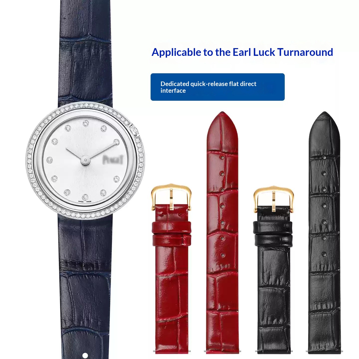 Pasek do zegarka z prawdziwej  – Leather Strap Quick Release recenzja i cena