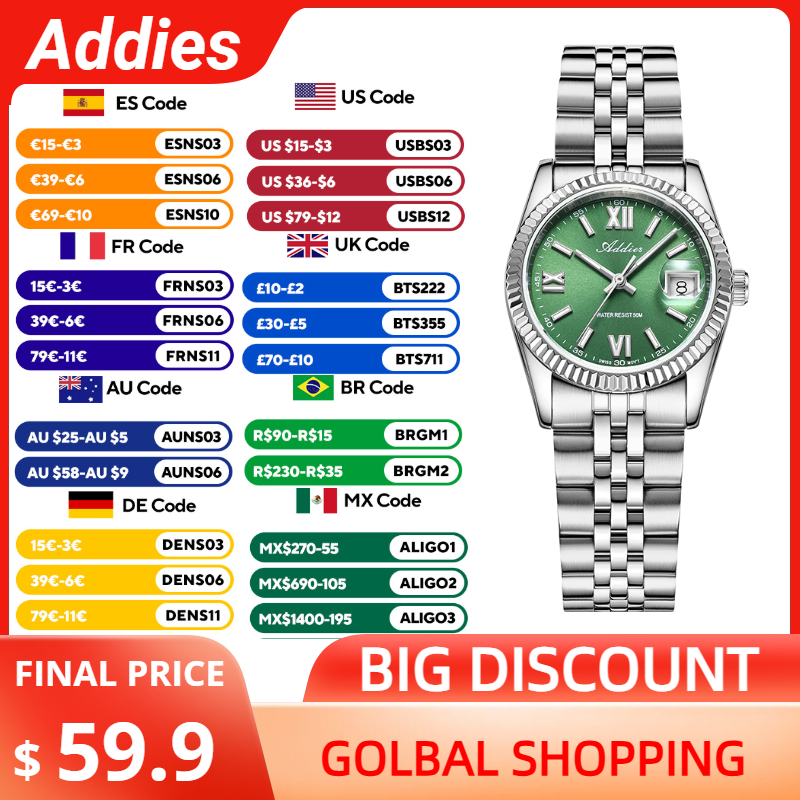 Wysokiej jakości luksusowy zeg – Stainless Bracelet Diver recenzja i cena