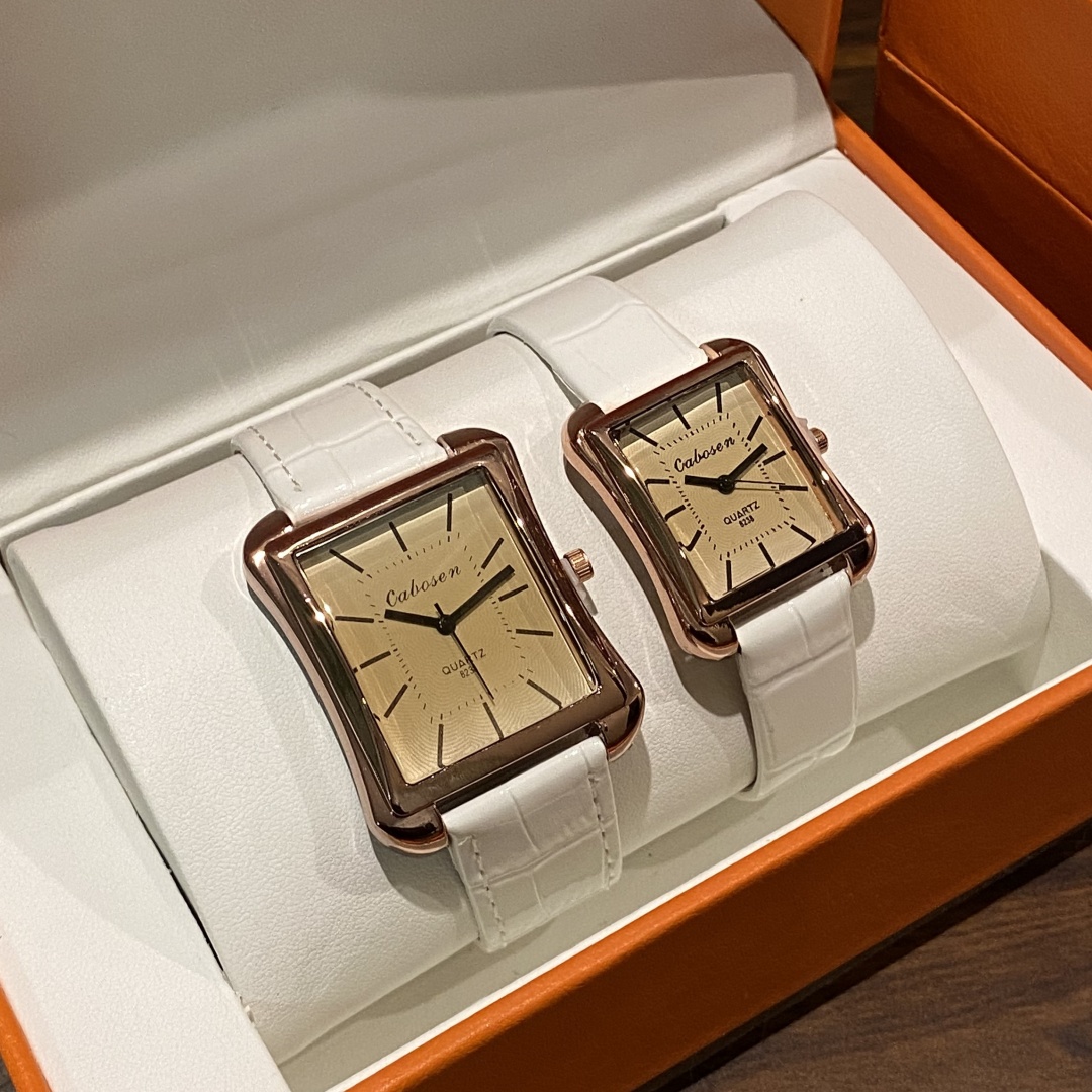 Zegarek dla par mechanizm kwar – Leather Watch Band Men recenzja i cena