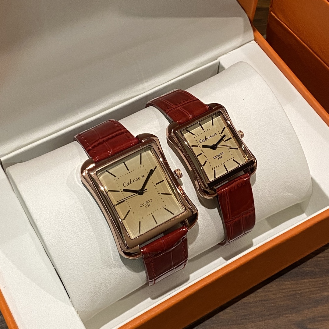 Zegarek dla par mechanizm kwar – Leather Watch Band Men recenzja i cena
