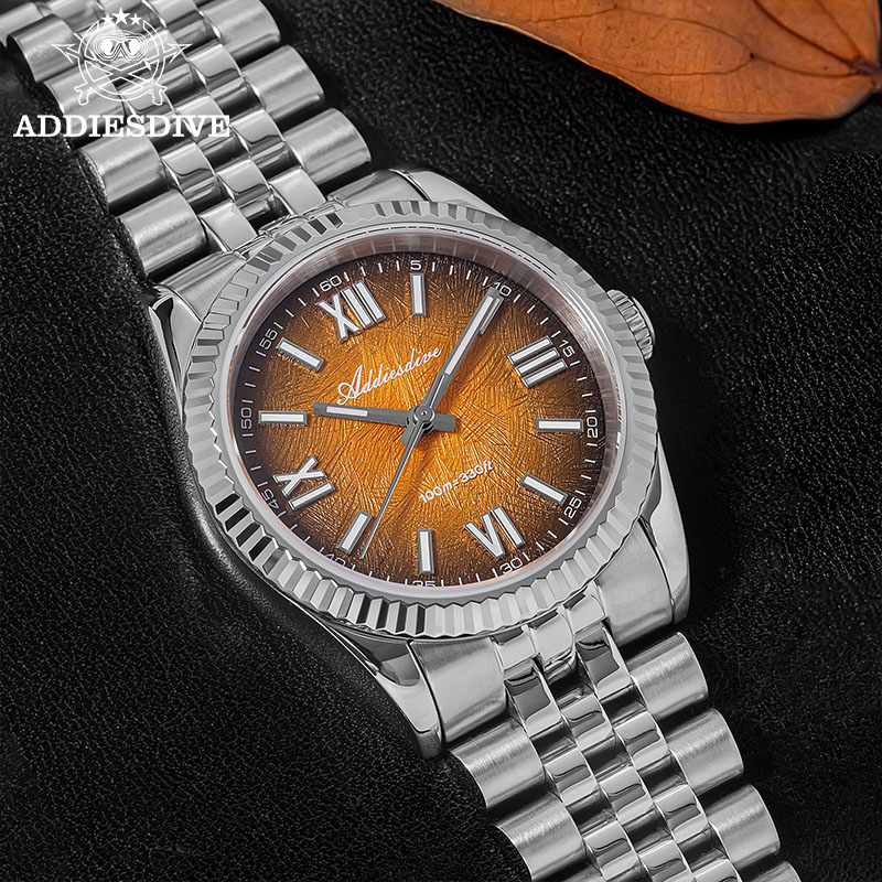 ADDIESDIVE Elegancki zegarek d – Stainless Bracelet Diver recenzja i cena