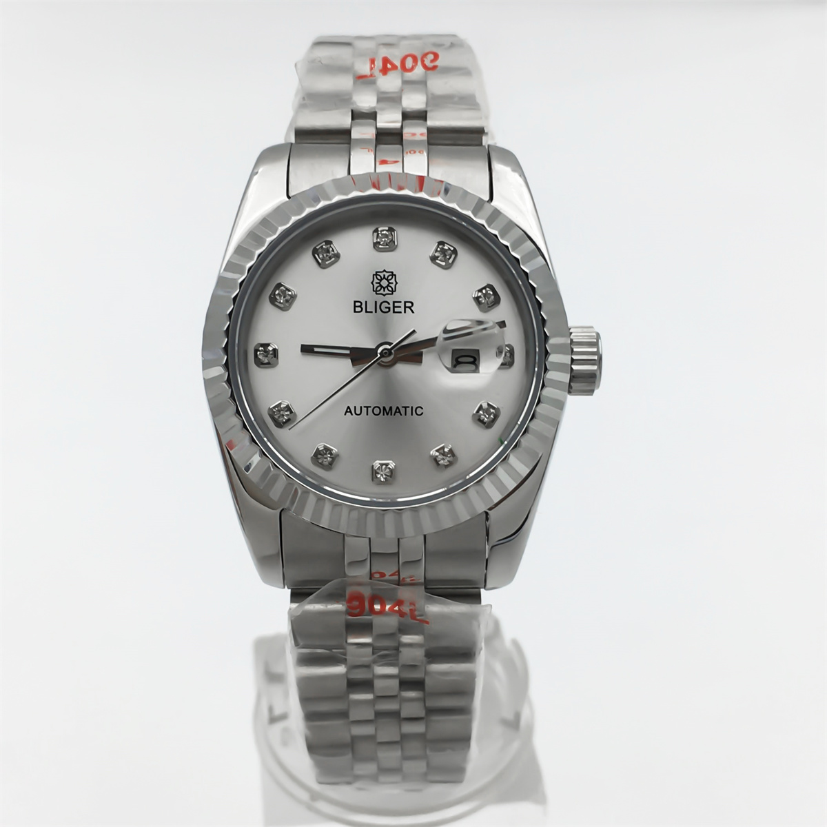 Zegarek damski mechaniczny 31m – Stainless Bracelet Diver recenzja i cena