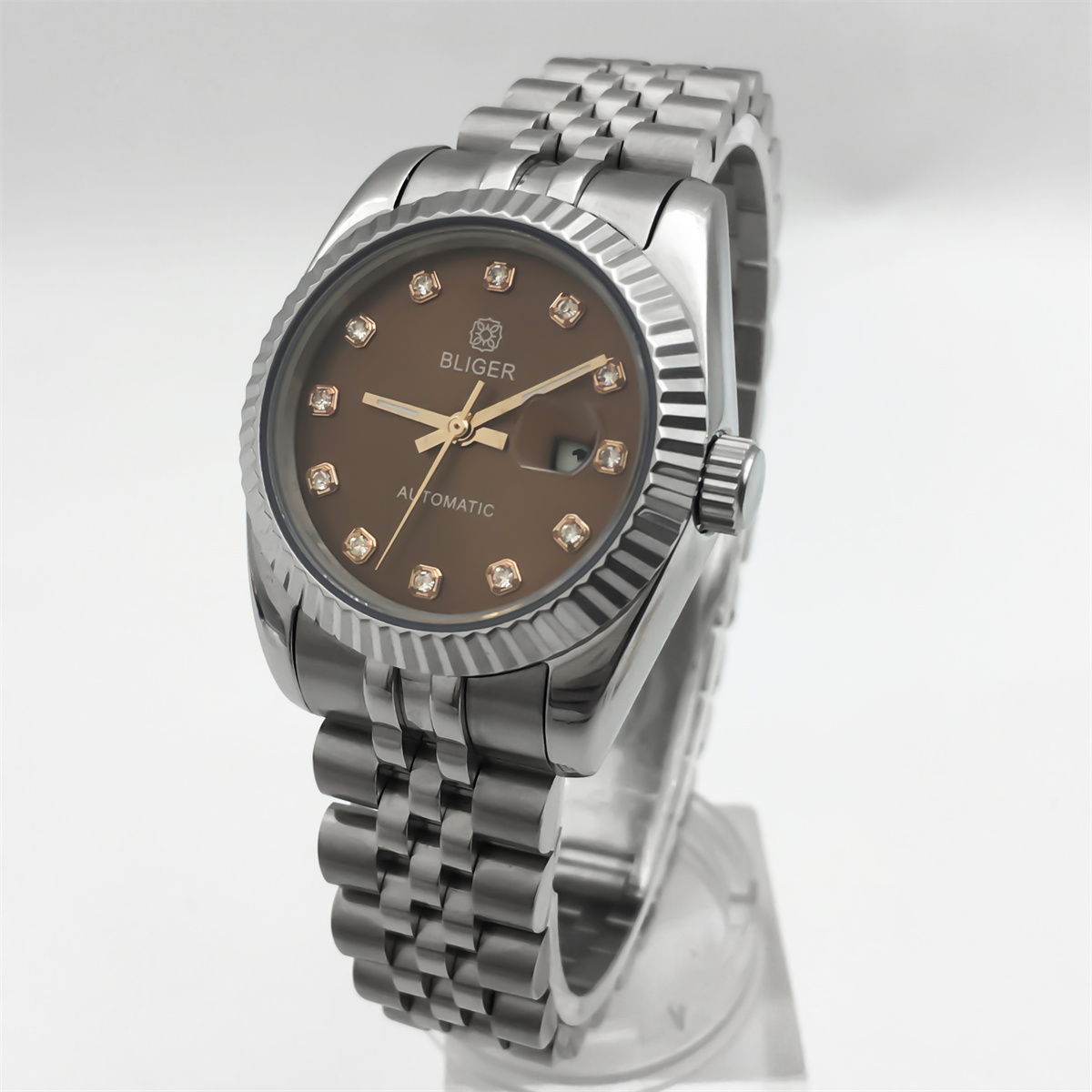 Zegarek damski mechaniczny 31m – Stainless Bracelet Diver recenzja i cena
