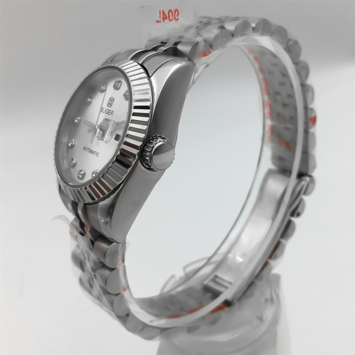 Zegarek damski mechaniczny 31m – Stainless Bracelet Diver recenzja i cena